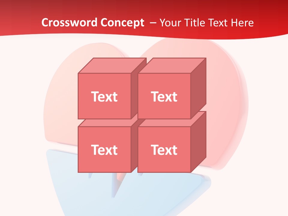 Romance Healthcare Red PowerPoint Template