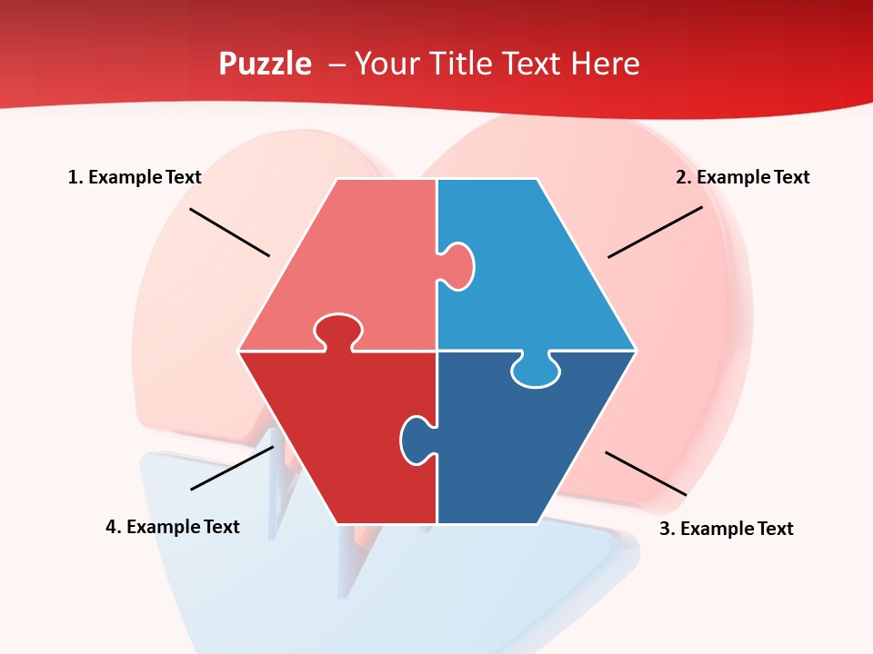 Romance Healthcare Red PowerPoint Template