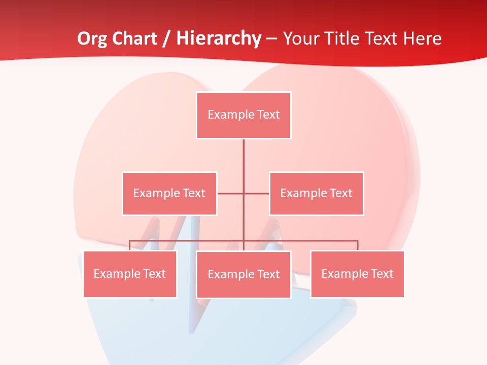Romance Healthcare Red PowerPoint Template