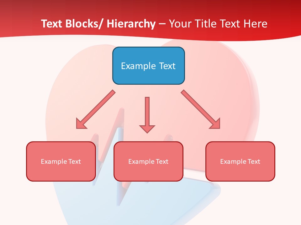 Romance Healthcare Red PowerPoint Template