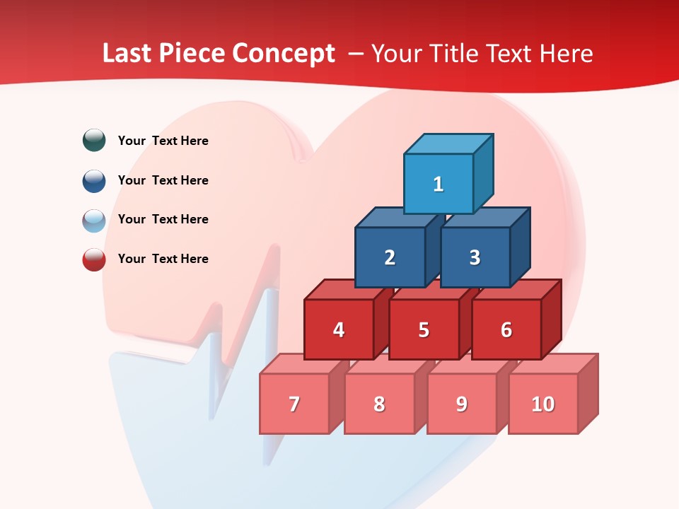 Romance Healthcare Red PowerPoint Template