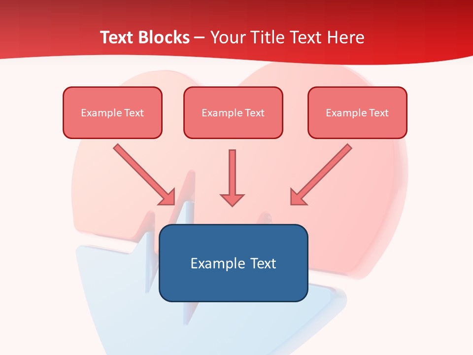 Romance Healthcare Red PowerPoint Template