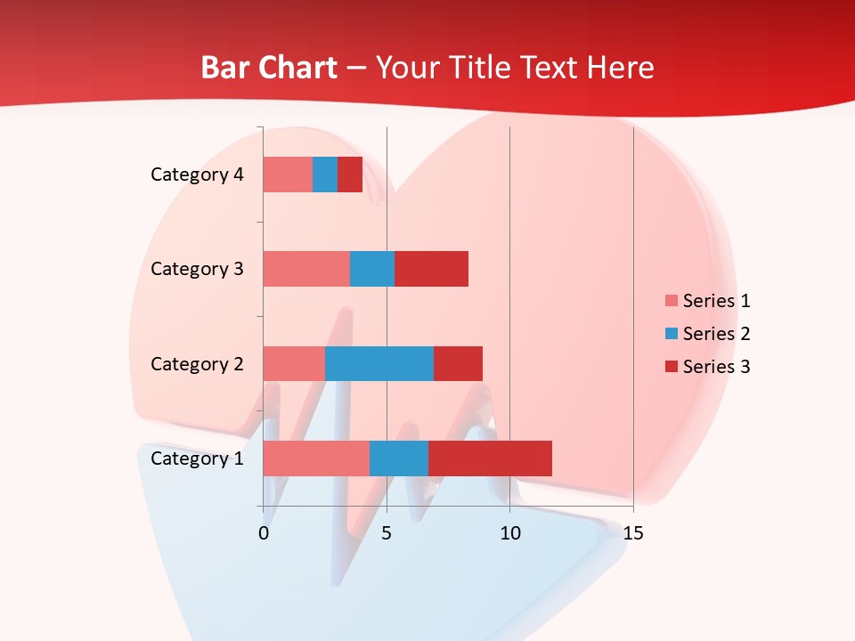 Romance Healthcare Red PowerPoint Template