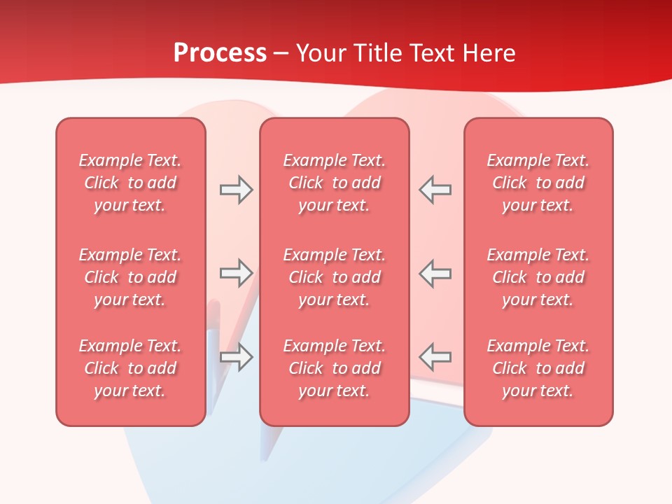 Romance Healthcare Red PowerPoint Template