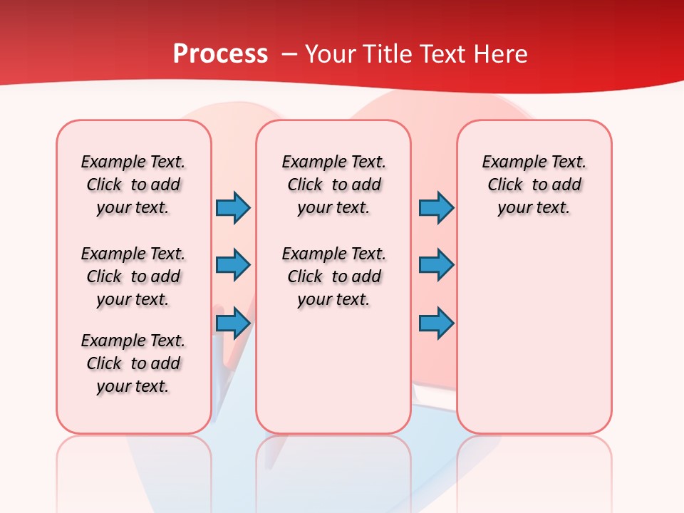 Romance Healthcare Red PowerPoint Template