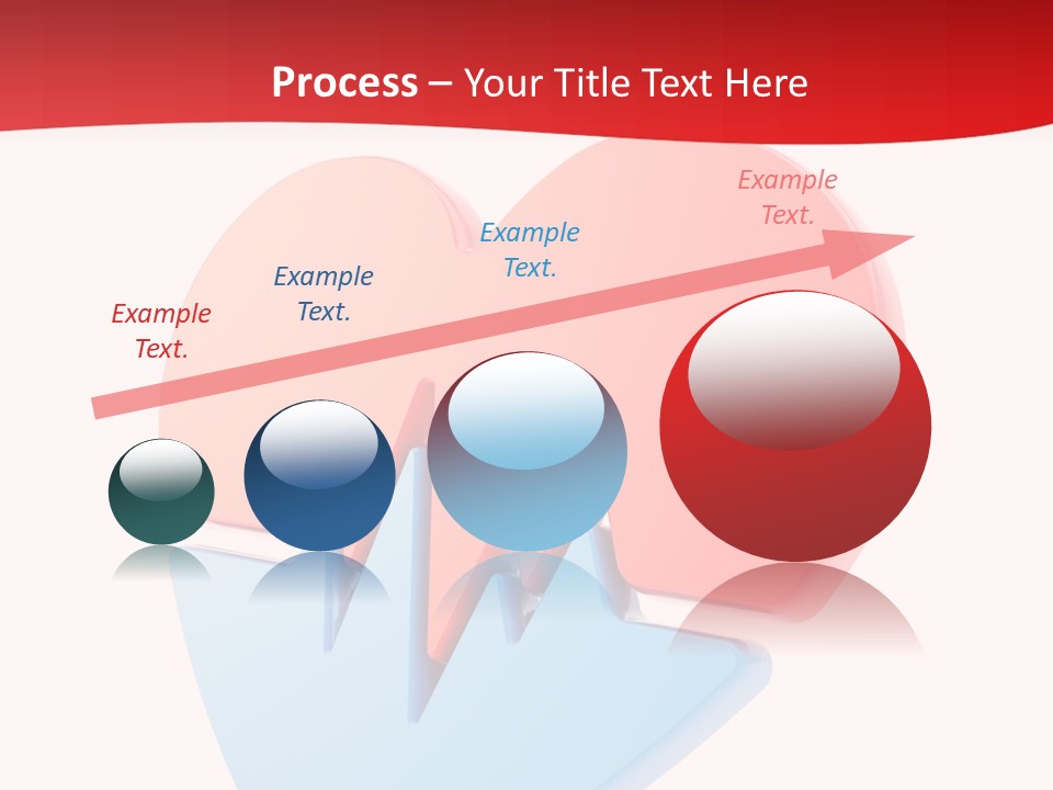 Romance Healthcare Red PowerPoint Template