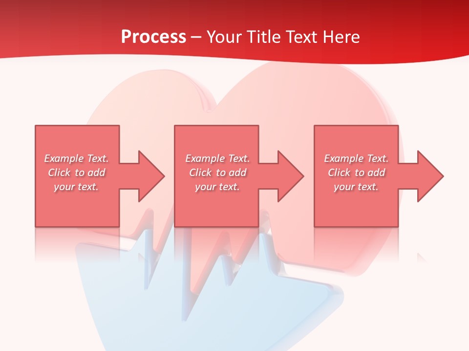 Romance Healthcare Red PowerPoint Template
