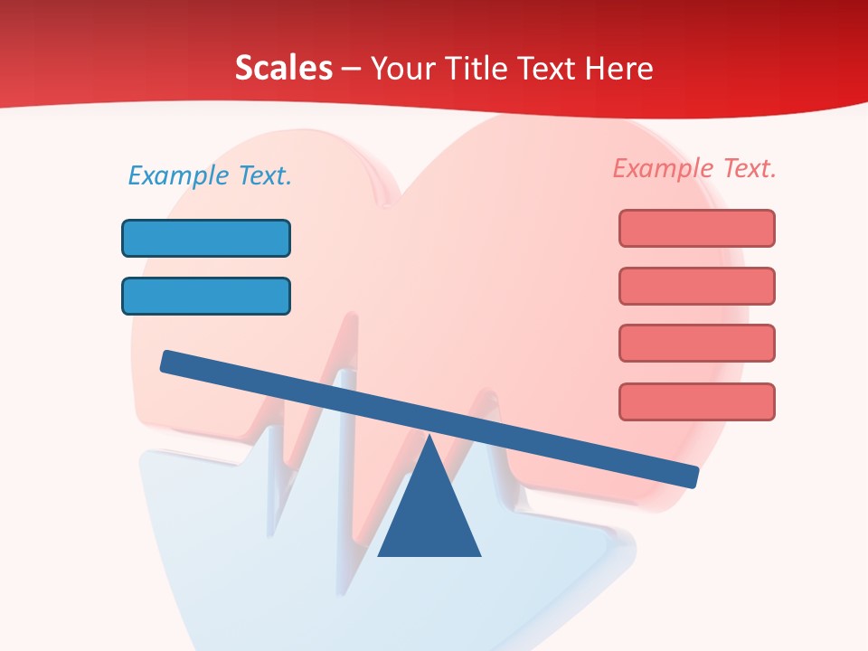 Romance Healthcare Red PowerPoint Template