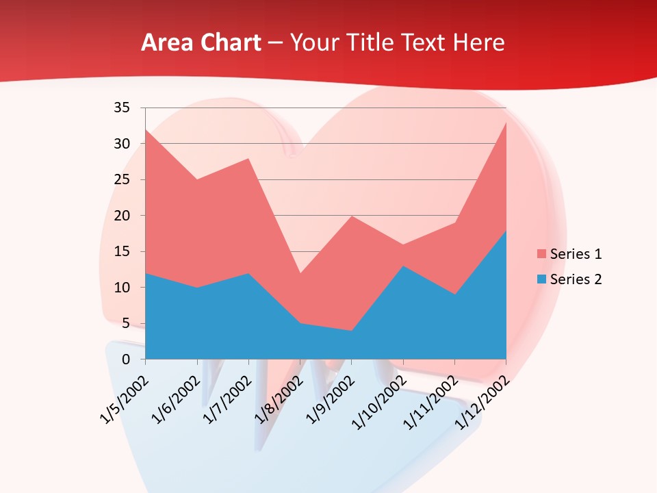 Romance Healthcare Red PowerPoint Template