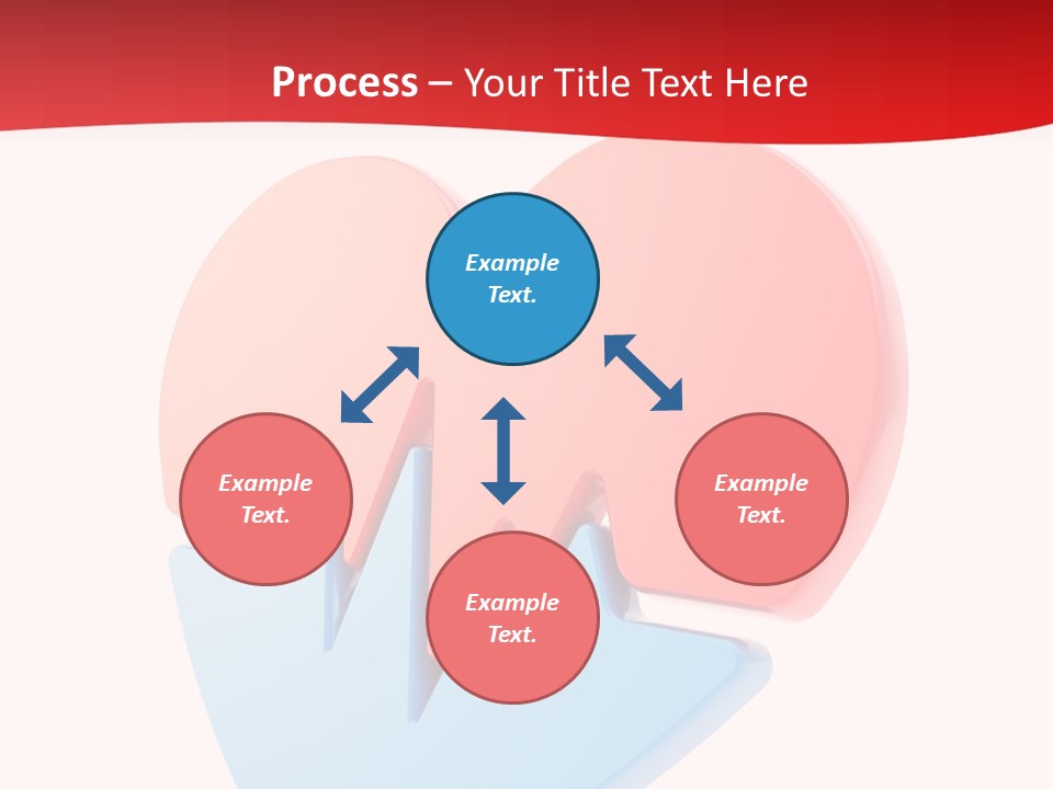 Romance Healthcare Red PowerPoint Template