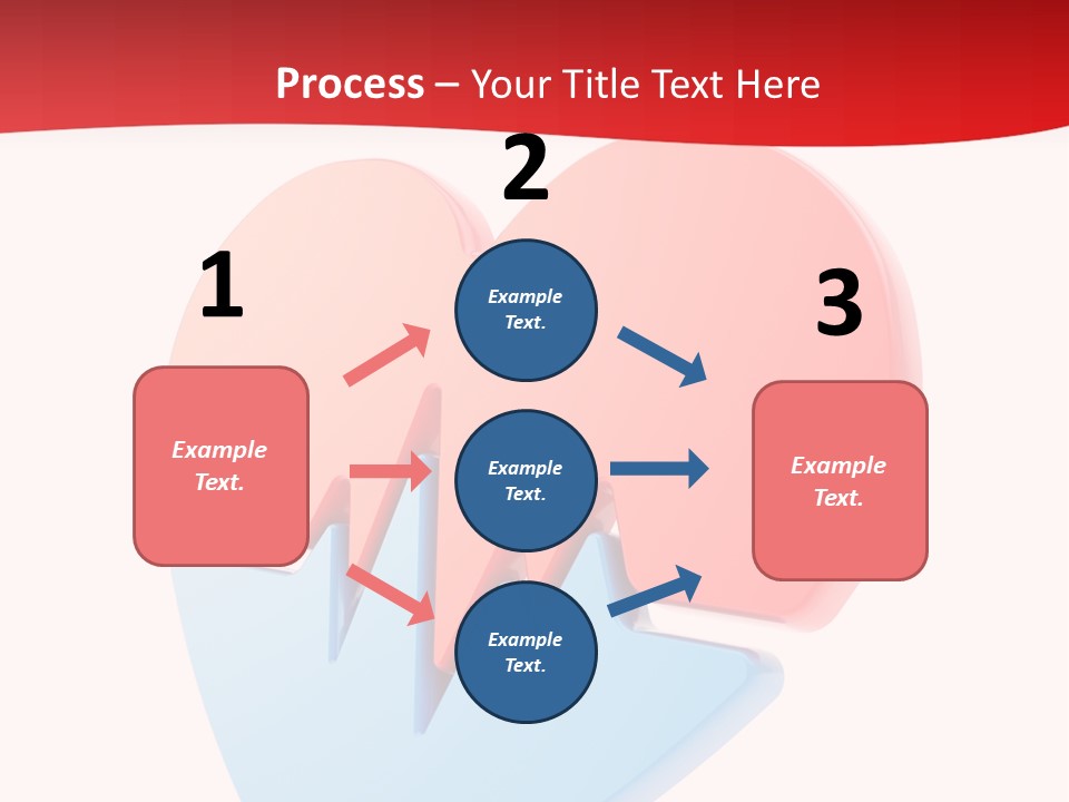 Romance Healthcare Red PowerPoint Template