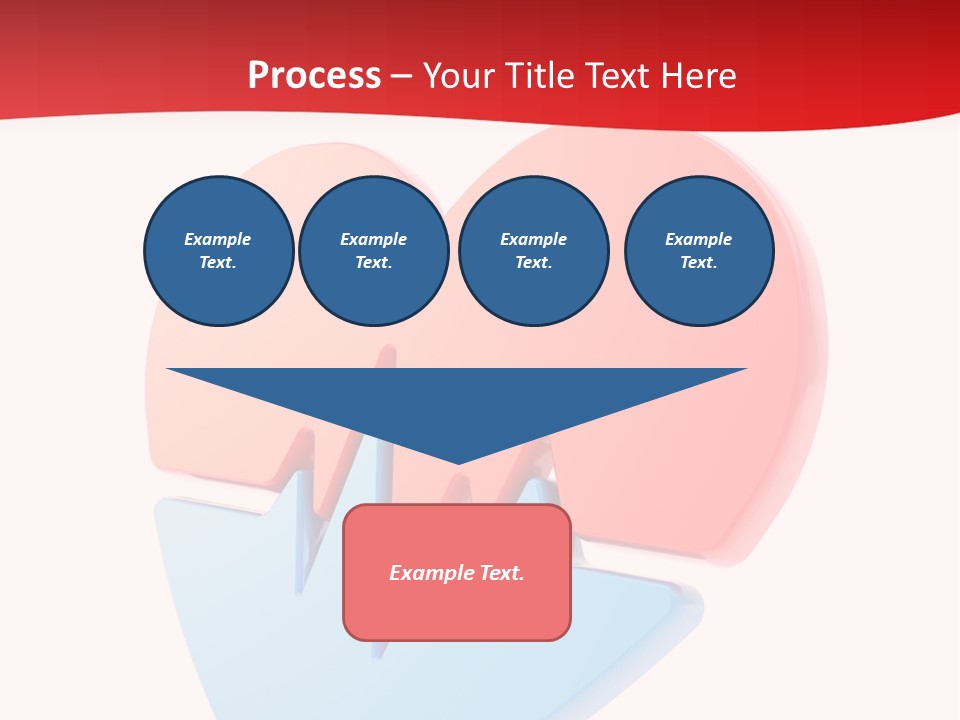 Romance Healthcare Red PowerPoint Template