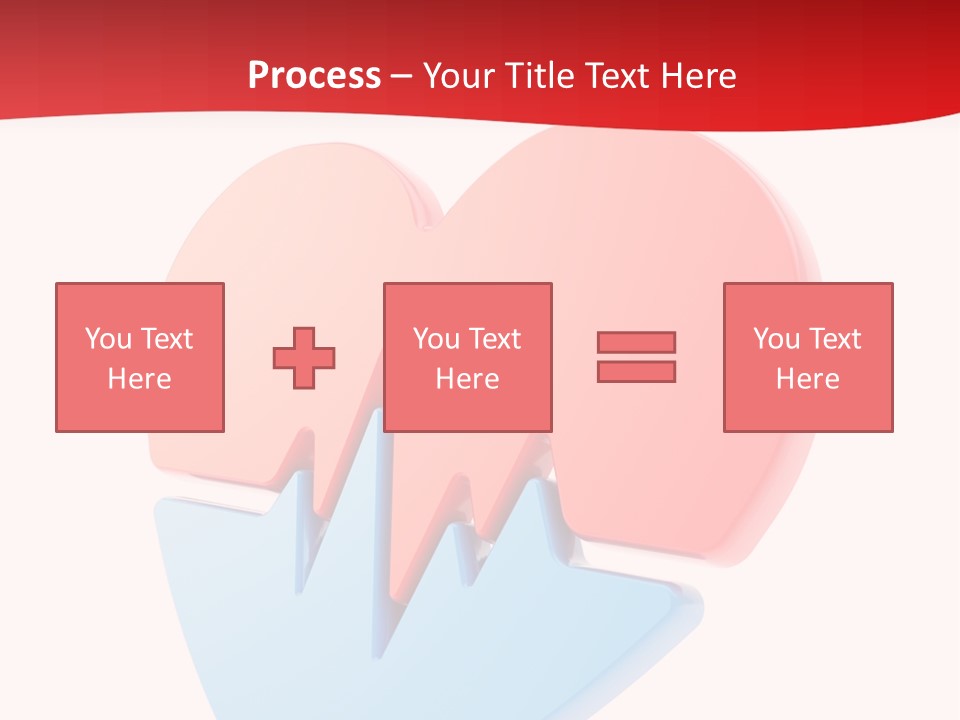 Romance Healthcare Red PowerPoint Template
