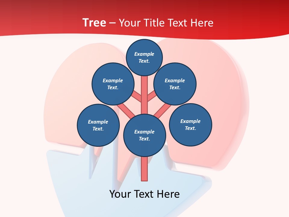Romance Healthcare Red PowerPoint Template