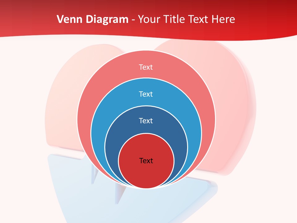 Romance Healthcare Red PowerPoint Template