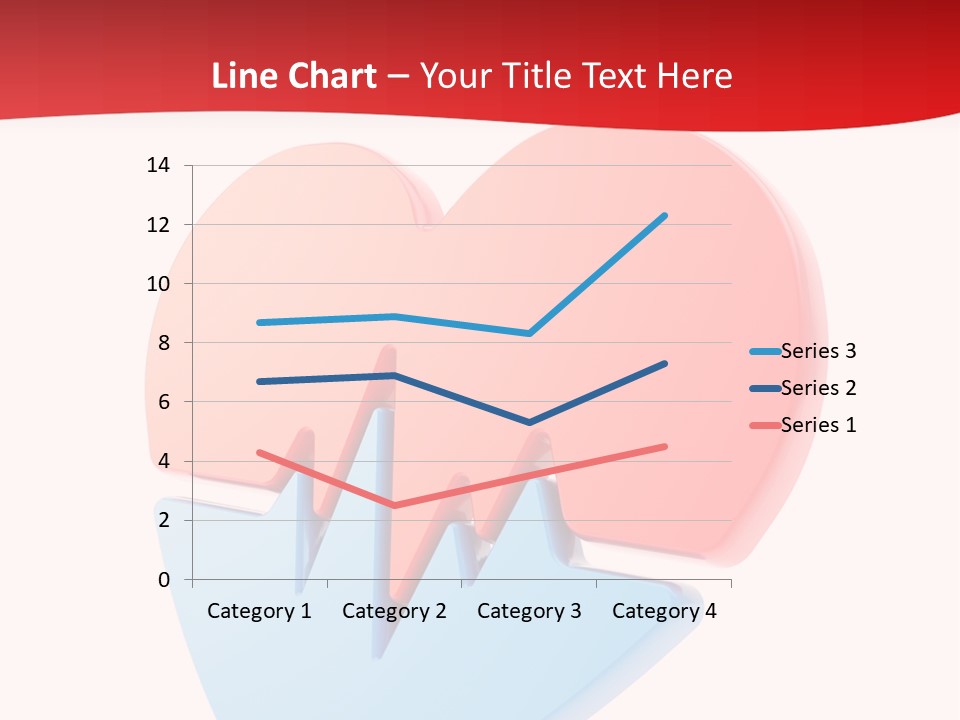 Romance Healthcare Red PowerPoint Template