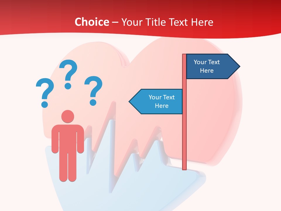 Romance Healthcare Red PowerPoint Template