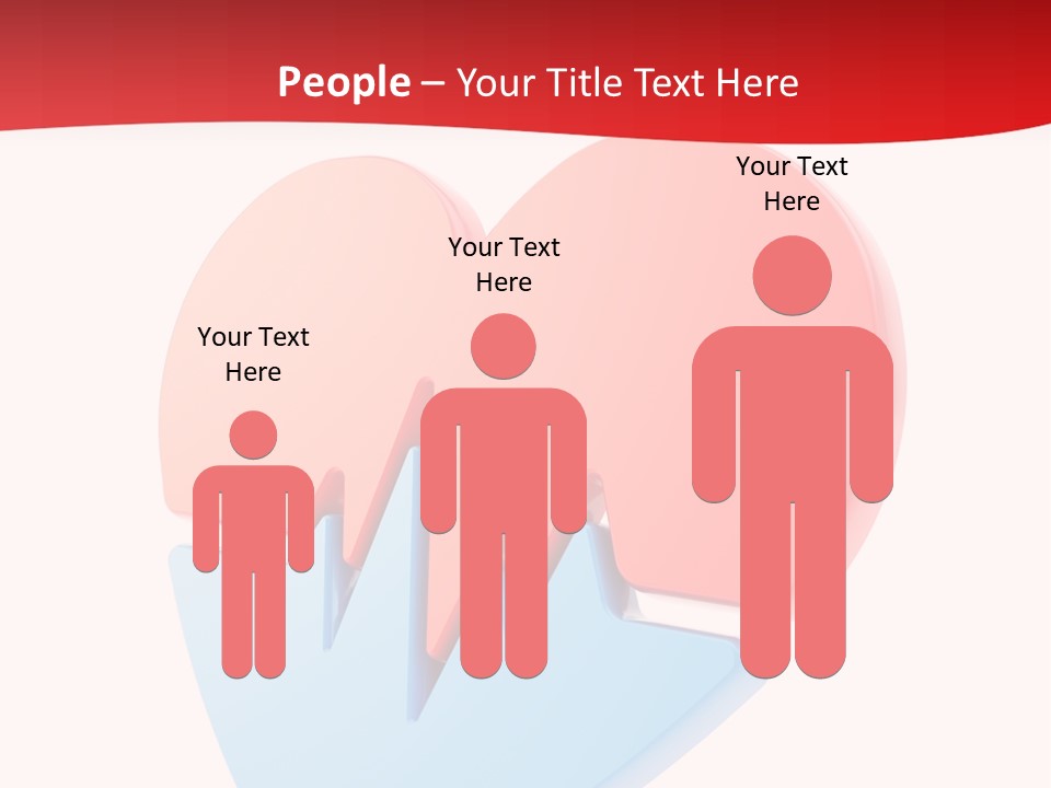 Romance Healthcare Red PowerPoint Template