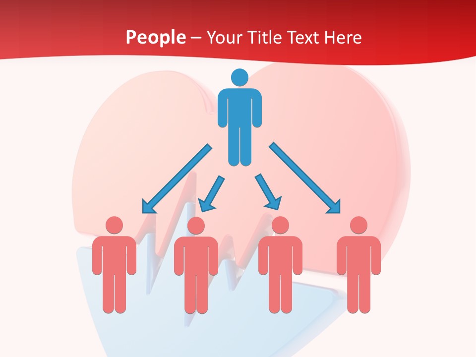 Romance Healthcare Red PowerPoint Template