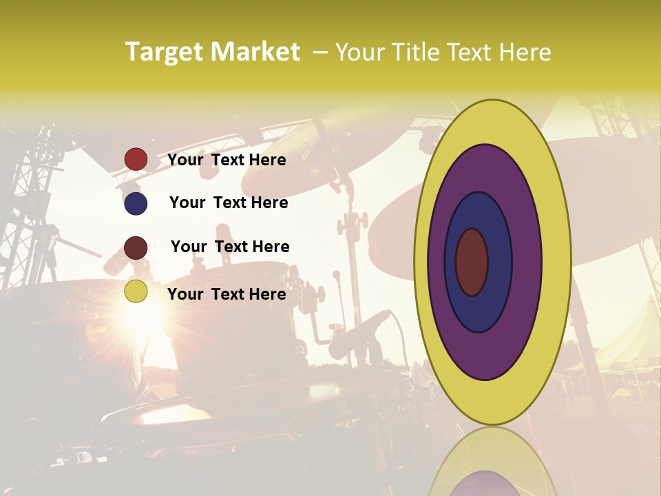 Backlit Guitar Live PowerPoint Template