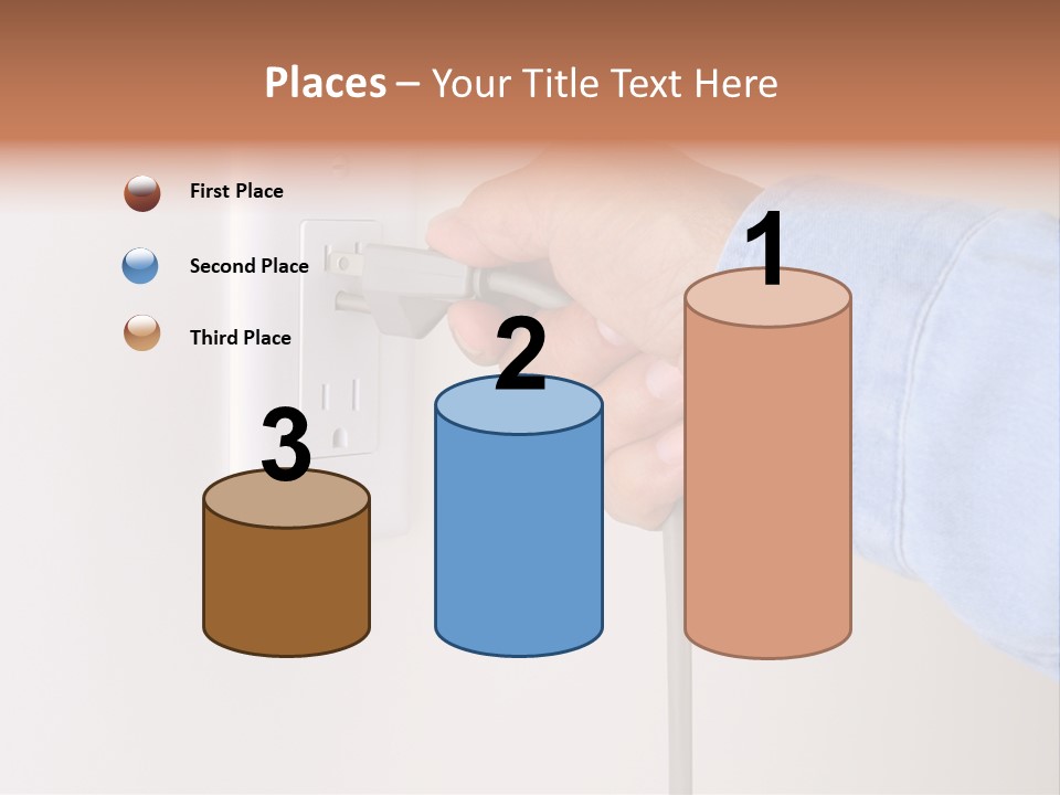 Watts Electricity Socket PowerPoint Template