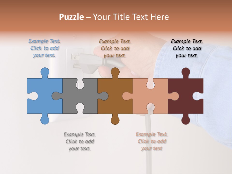 Watts Electricity Socket PowerPoint Template