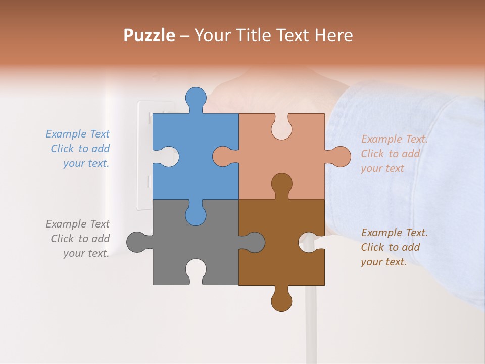 Watts Electricity Socket PowerPoint Template