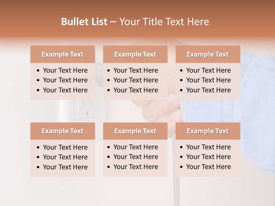 Watts Electricity Socket PowerPoint Template