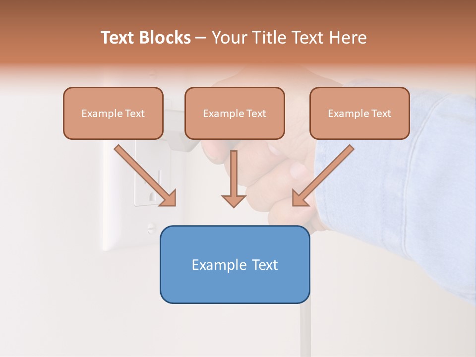 Watts Electricity Socket PowerPoint Template