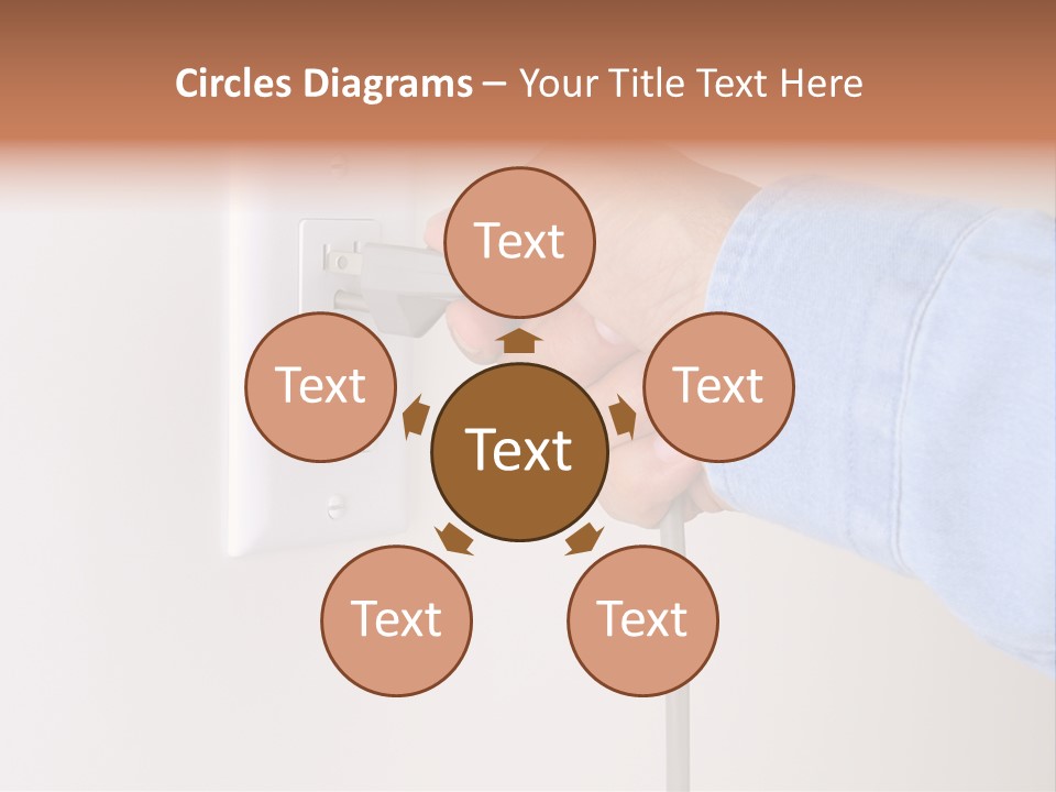 Watts Electricity Socket PowerPoint Template