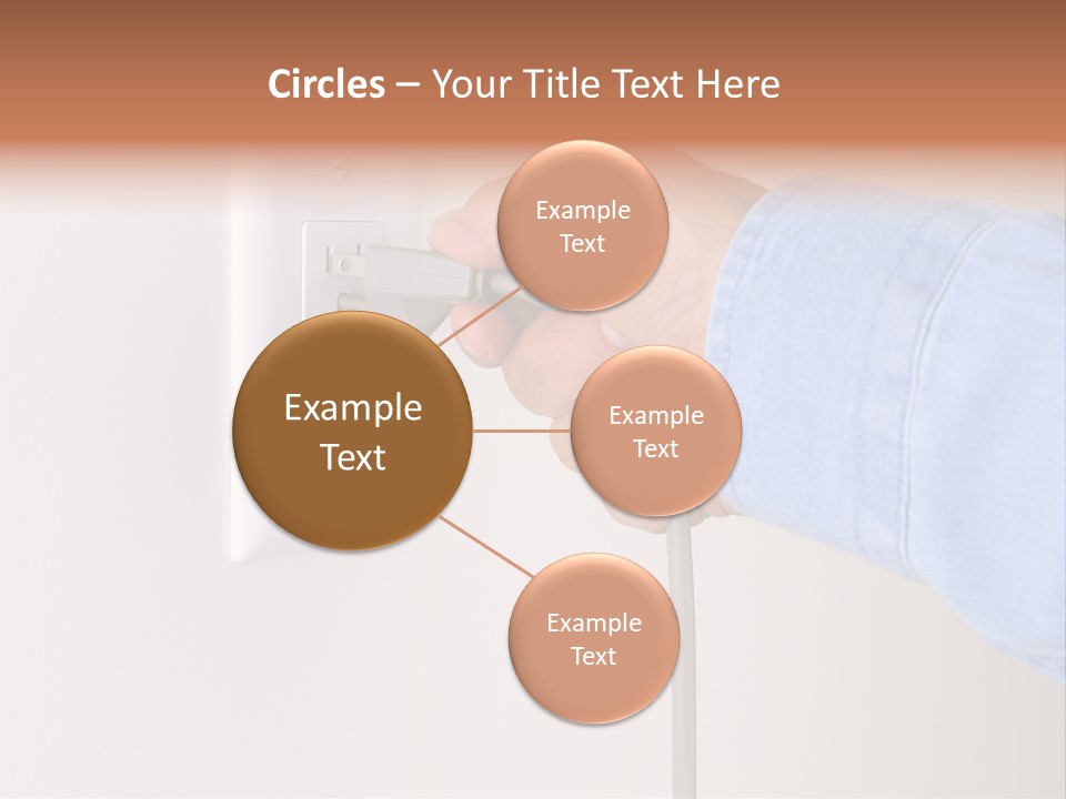 Watts Electricity Socket PowerPoint Template