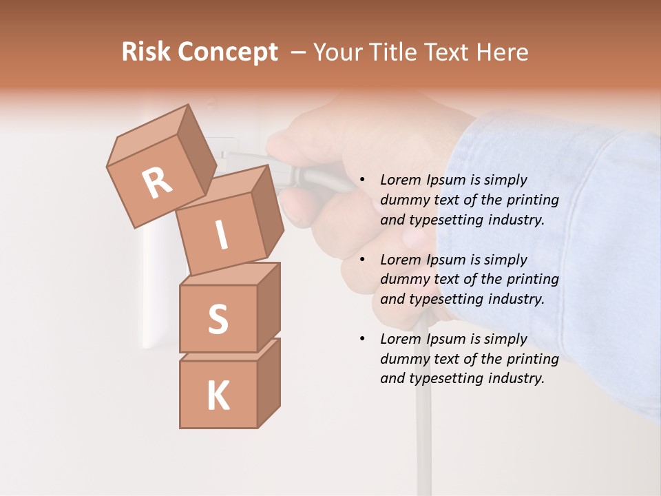Watts Electricity Socket PowerPoint Template