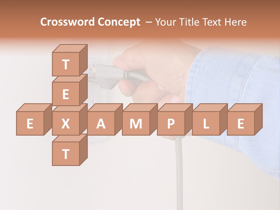 Watts Electricity Socket PowerPoint Template