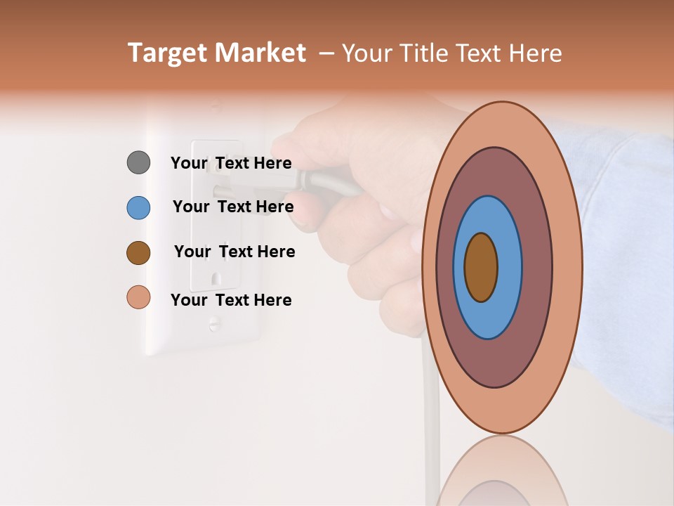 Watts Electricity Socket PowerPoint Template