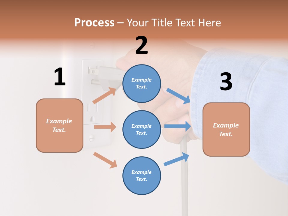 Watts Electricity Socket PowerPoint Template