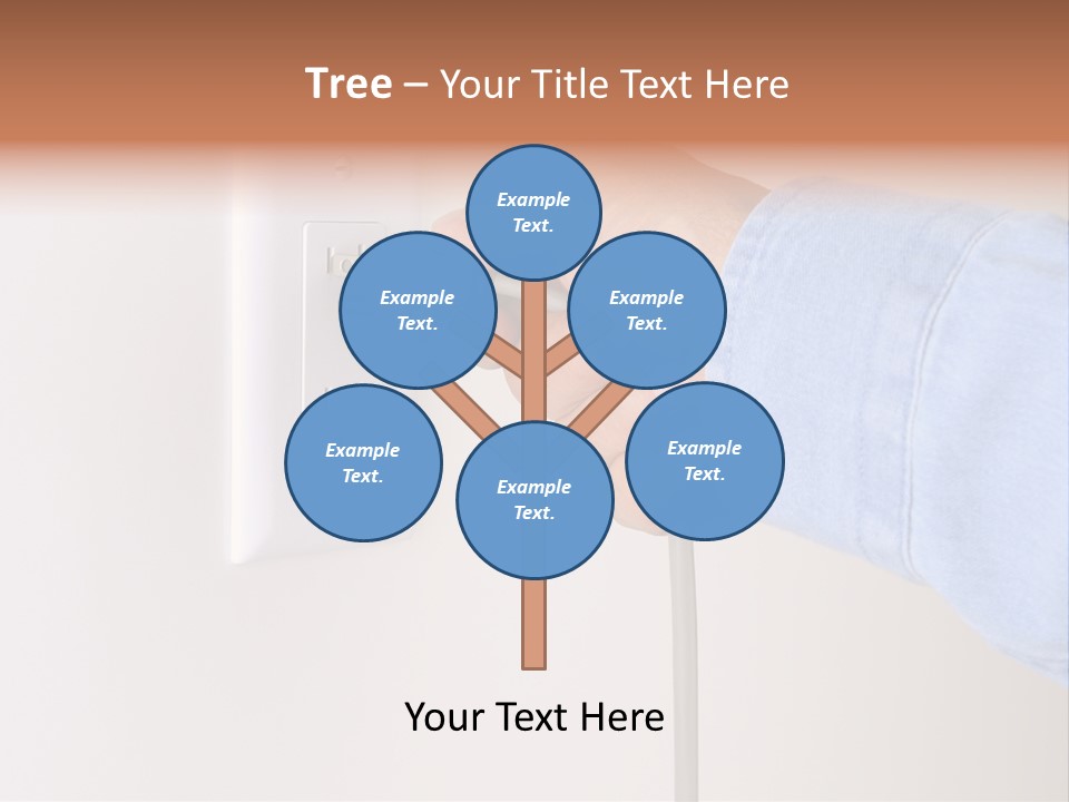 Watts Electricity Socket PowerPoint Template