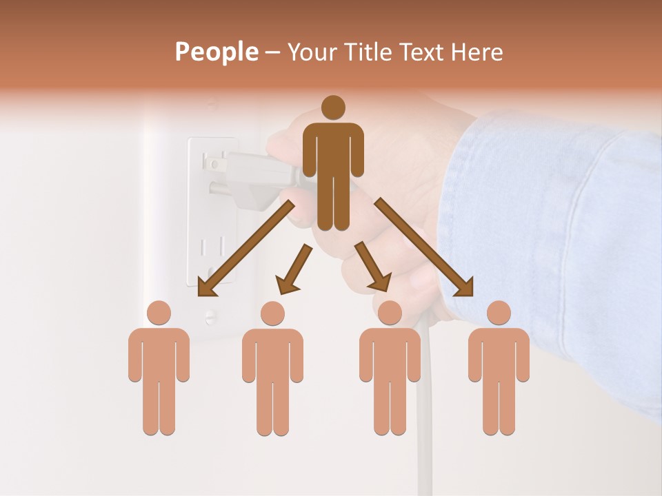 Watts Electricity Socket PowerPoint Template