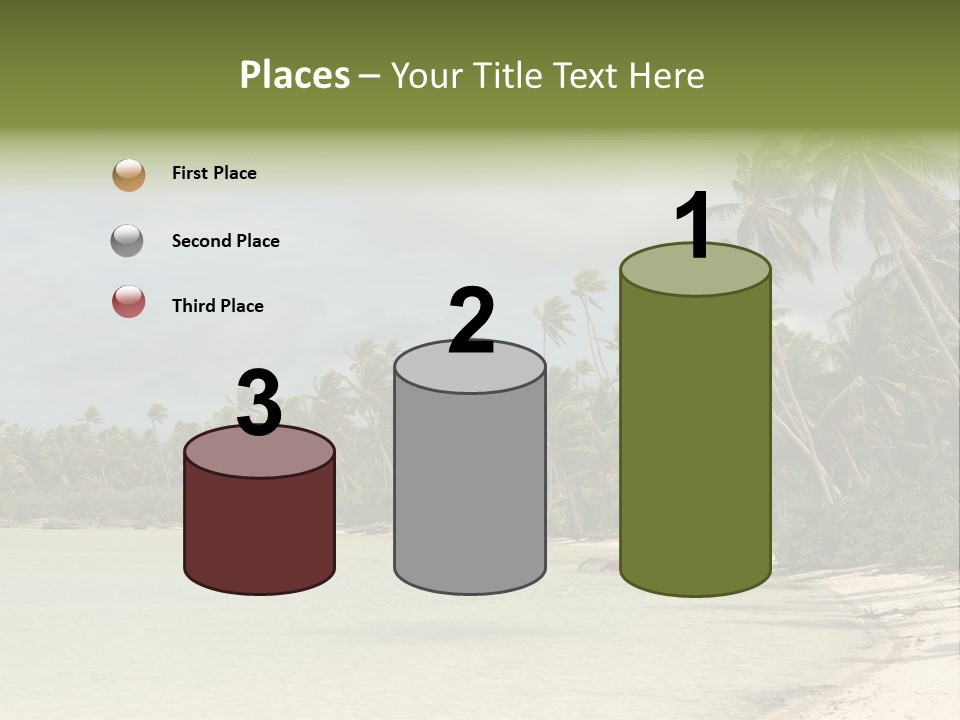 Atoll Palm Pacific PowerPoint Template