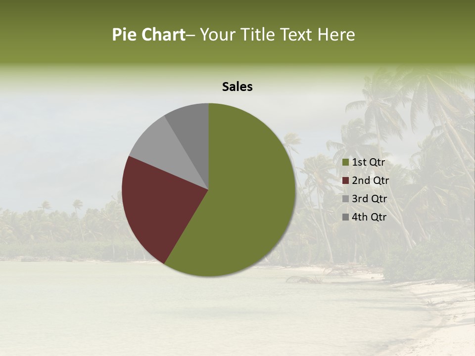 Atoll Palm Pacific PowerPoint Template