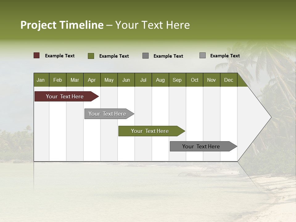 Atoll Palm Pacific PowerPoint Template