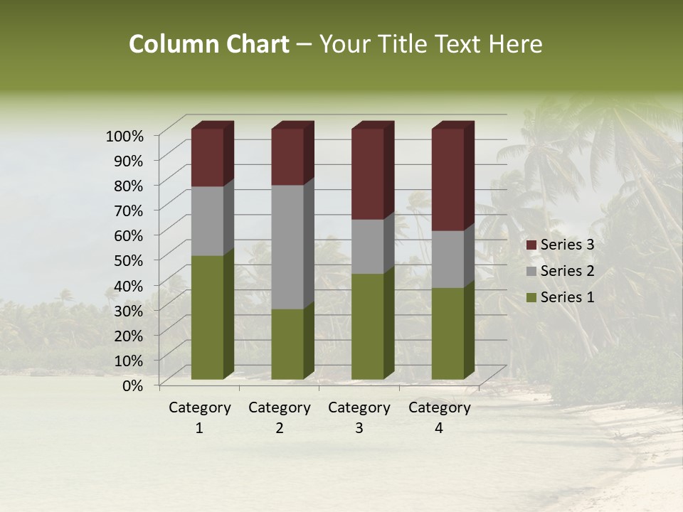 Atoll Palm Pacific PowerPoint Template