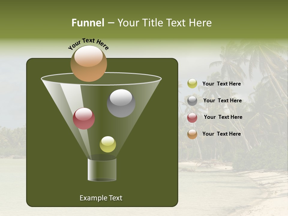 Atoll Palm Pacific PowerPoint Template