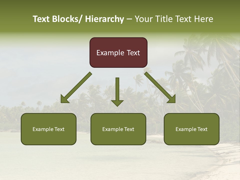 Atoll Palm Pacific PowerPoint Template