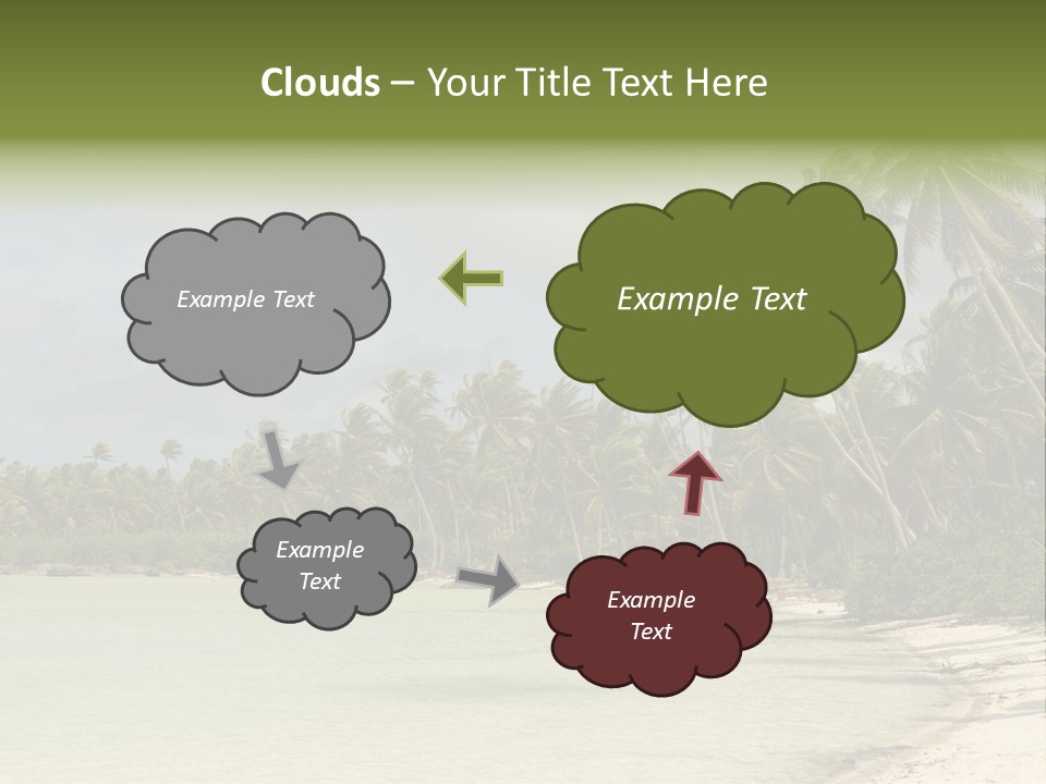Atoll Palm Pacific PowerPoint Template