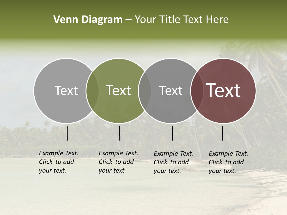 Atoll Palm Pacific PowerPoint Template