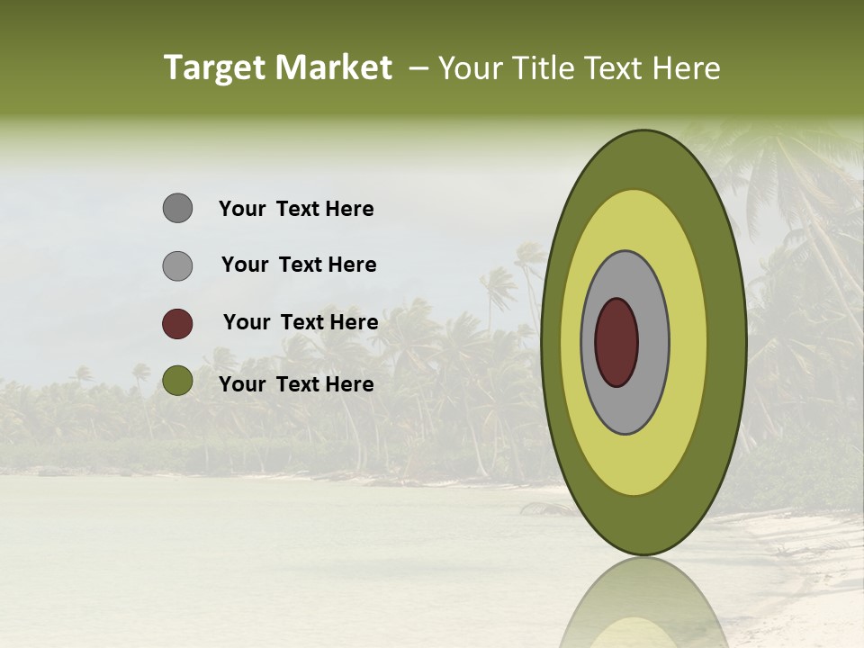 Atoll Palm Pacific PowerPoint Template
