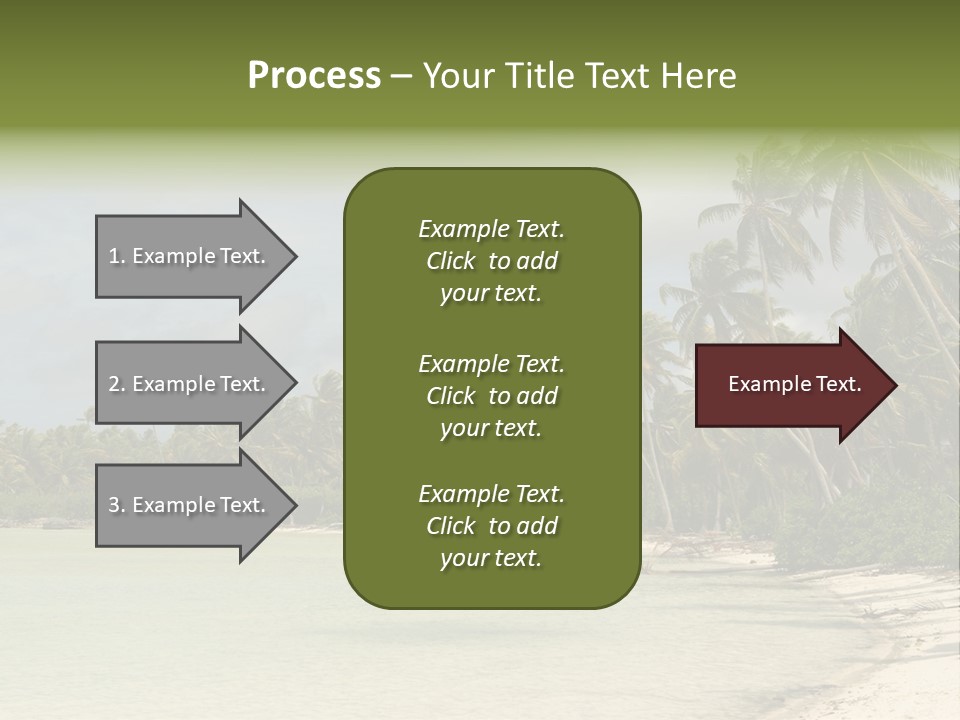 Atoll Palm Pacific PowerPoint Template