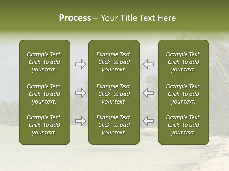 Atoll Palm Pacific PowerPoint Template