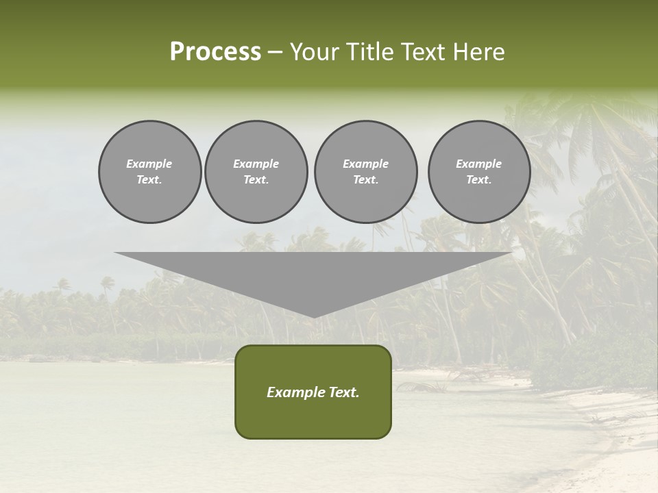 Atoll Palm Pacific PowerPoint Template