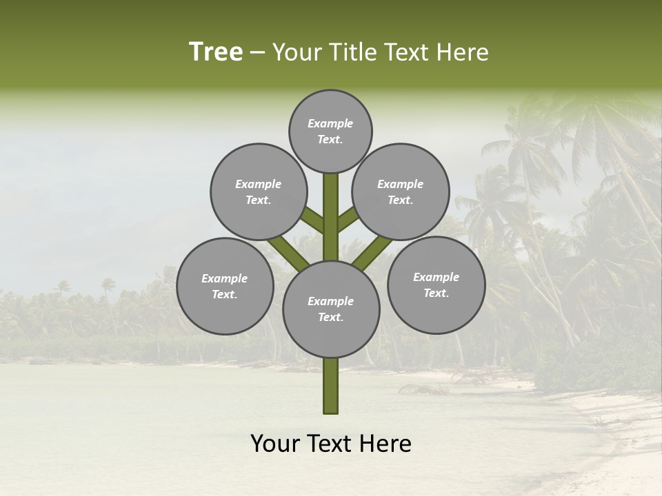 Atoll Palm Pacific PowerPoint Template